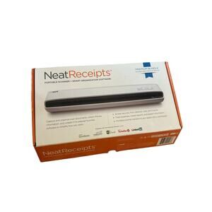 NEW Neat Receipts NeatReceipts Portable Scanner Smart Organization Software